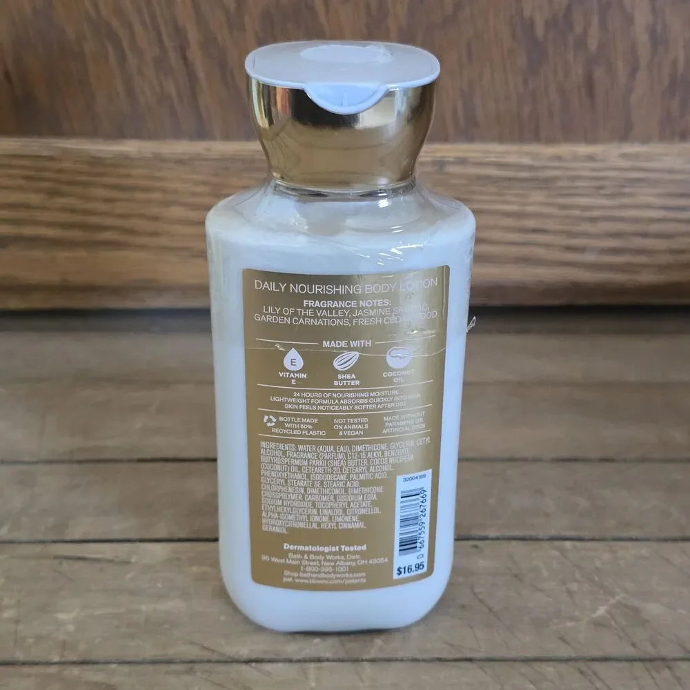 Bath & Body Works Brightest Bloom Body Lotion Shea Butter Coconut Oil 8 oz